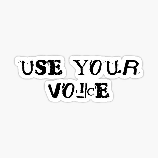 Item preview, use your voice designed and sold by OrangeLineDesigns.
