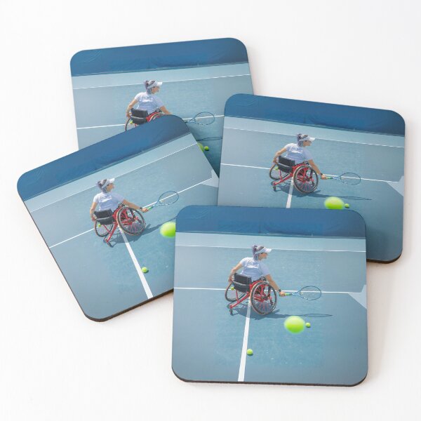 Item preview, "Focused and Fierce – Wheelchair Tennis in Action" designed and sold by It's Wheelie Cool.