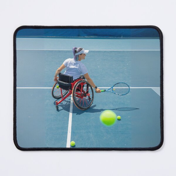 Item preview, "Focused and Fierce – Wheelchair Tennis in Action" designed and sold by It's Wheelie Cool.