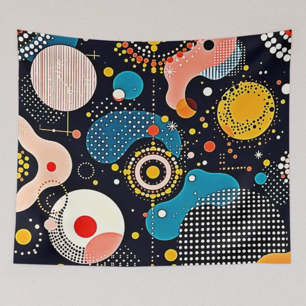 Item preview, Abstract Cosmic Dance designed and sold by Health And Fitness Posts e-Store.