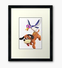 Smash Bros Ultimate - Duck Hunt Framed Print