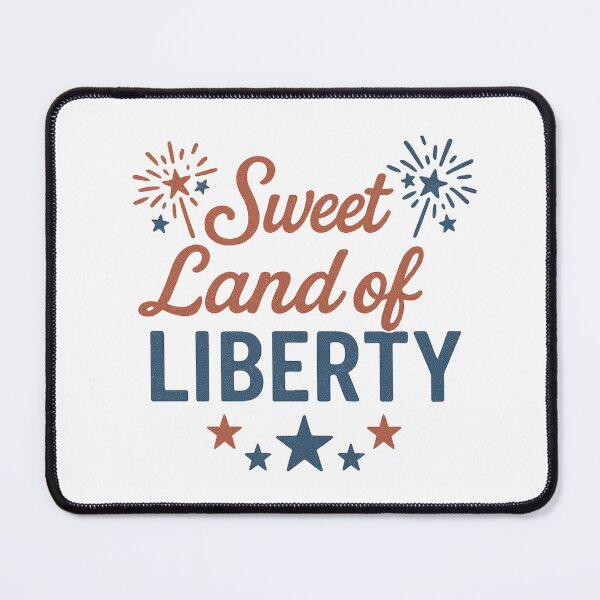 Item preview, Sweet Land of Liberty Americana for the Fourth of July Patriotic Sayings  designed and sold by PaperieJennifer.