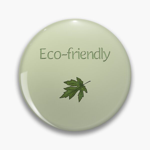 Item preview, The inscription “Eco-friendly” with a leaf designed and sold by Cherevan.