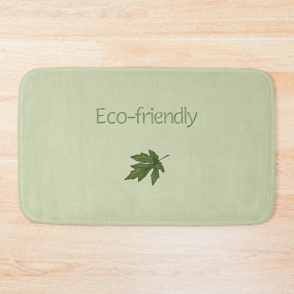 Item preview, The inscription “Eco-friendly” with a leaf designed and sold by Cherevan.