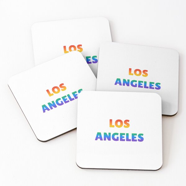 Item preview, Los Angeles LA  rainbow LGBTQ gay pride designed and sold by Inspirationmotivation.