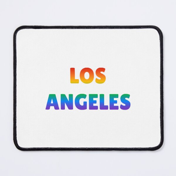 Item preview, Los Angeles LA  rainbow LGBTQ gay pride designed and sold by Inspirationmotivation.