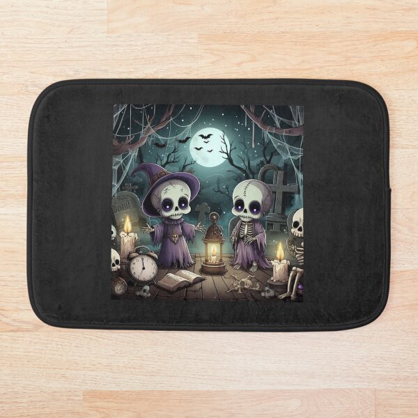 Item preview, Little Witch and Wizard Skeletons designed and sold by DarkWitch03.