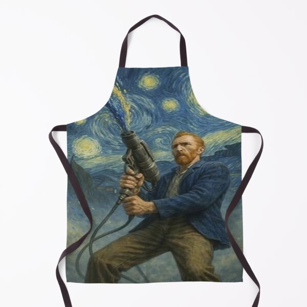 Item preview, Van Gogh vs. The Universe designed and sold by POD DYNASTY | Original Print On Demand T-Shirt Graphics.