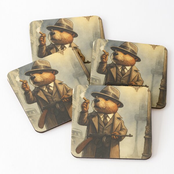 Item preview, Bobritto Bandito – Legend in Watercolor designed and sold by EmeraldeaArt.