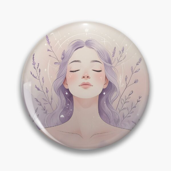 Item preview, Sacred Serenity – Feminine Energy Illustration designed and sold by EightMustangs.