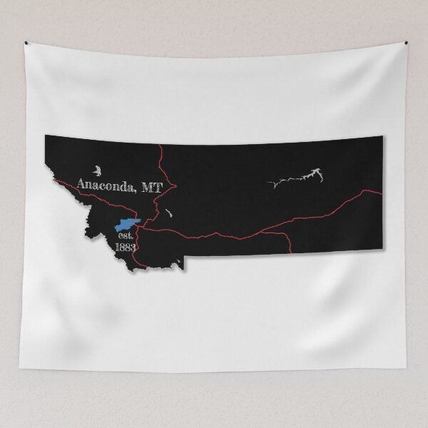 Item preview, Anaconda, MT designed and sold by PhilbonianDezin.