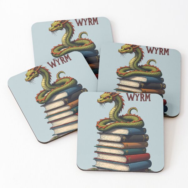 Item preview, The Secret Life of Book Wyrms designed and sold by Happyfunball's Starforge Emporium.
