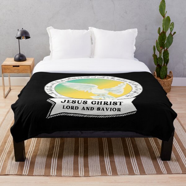 Aperçu de l'œuvre Jésus-Christ, Seigneur et Sauveur créée et vendue par threadsjam.