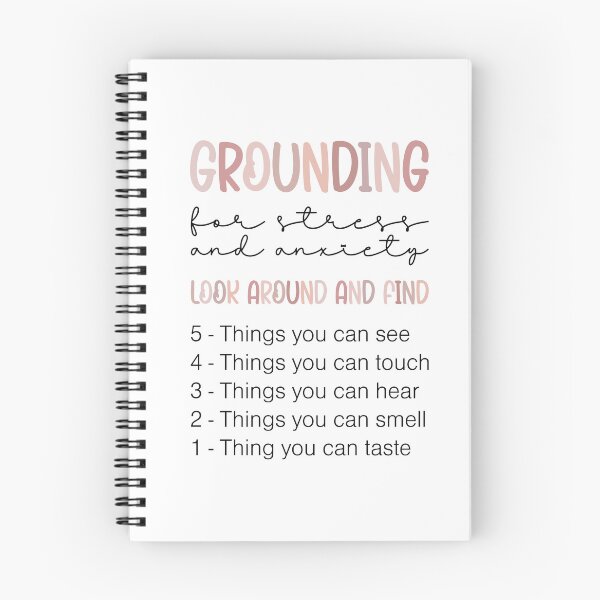 Item preview, Grounding for Stress + Anxiety | Peony Pink designed and sold by KindToYourMind.