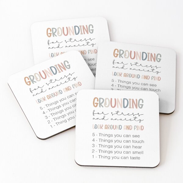 Item preview, Grounding for Stress + Anxiety | Earthy  designed and sold by KindToYourMind.