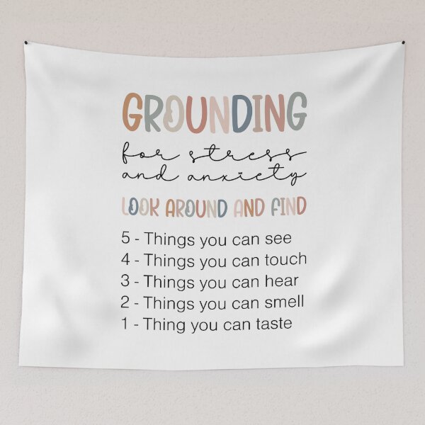 Item preview, Grounding for Stress + Anxiety | Earthy  designed and sold by KindToYourMind.