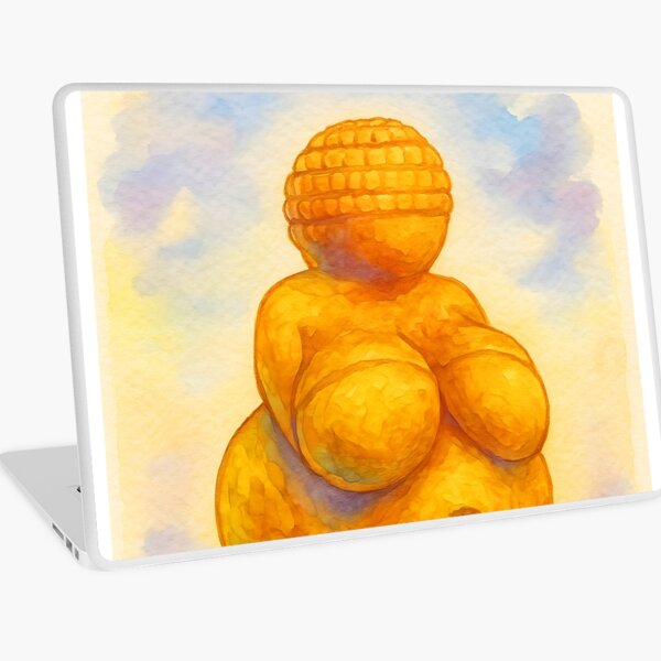 Item preview, Vénus de Willendorf aquarelle designed and sold by EmeraldeaArt.