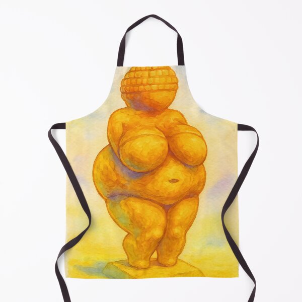 Item preview, Venus of Willendorf aquarelle art designed and sold by EmeraldeaArt.