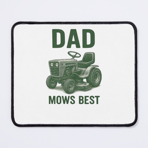 Item preview, Father Mows Best, Father’s Day, Funny Dad Jokes, Lawn Mower, Dad Humor, riding mower designed and sold by Orvista.