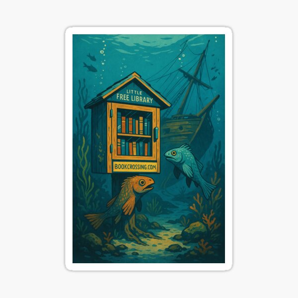 Item preview, Bookcrossing.com Traveling Adventure Books designed and sold by CosmicGrant.