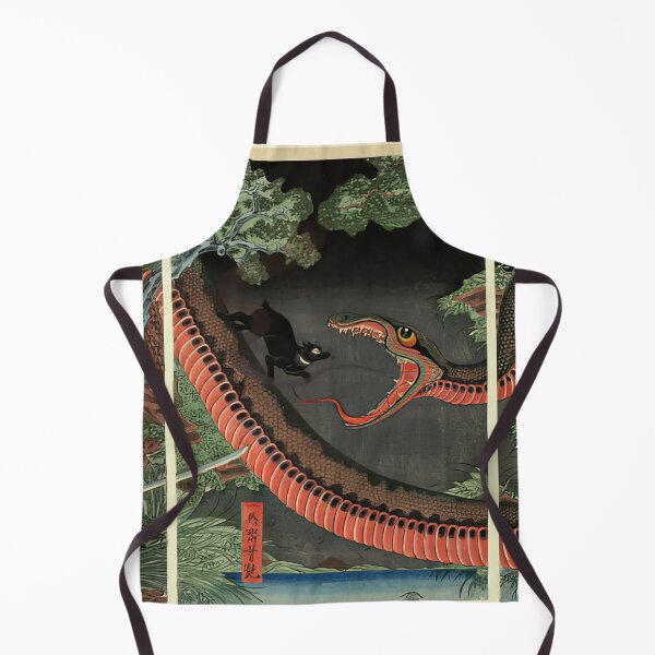 Item preview, Minamoto no Yorimitsu Japanese Legend Warriors vs Giant Snake designed and sold by TeeARTHY.
