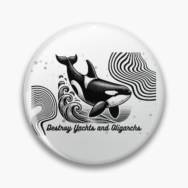 Item preview, Destroy Yachts designed and sold by The Great Orca Uprising: Art with a Porpoise.
