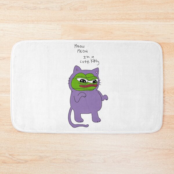 Item preview, Pepe the Frog in a Cat Costume designed and sold by KatelynMitalski.