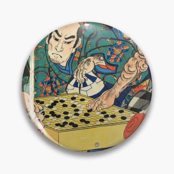 Item preview, Raiko's Retainers, Watanabe No Tonna, Sadanobu And Kunitoki Playing Go Utagawa Kuniyoshi  designed and sold by TeeARTHY.