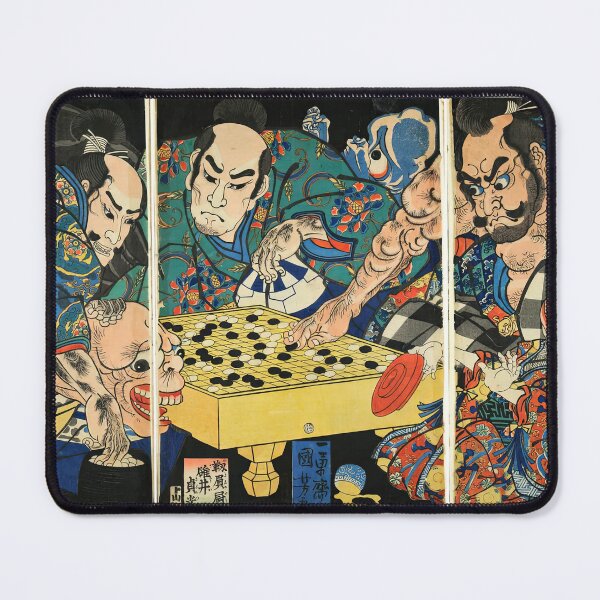 Item preview, Raiko's Retainers, Watanabe No Tonna, Sadanobu And Kunitoki Playing Go Utagawa Kuniyoshi  designed and sold by TeeARTHY.