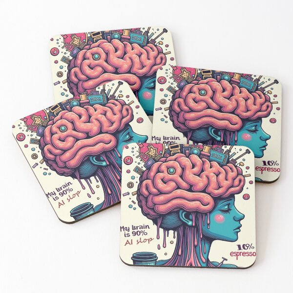 Item preview, Over-caffeinated tech mind designed and sold by 1R6V.