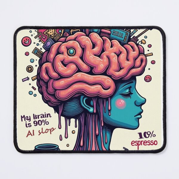 Item preview, Over-caffeinated tech mind designed and sold by 1R6V.