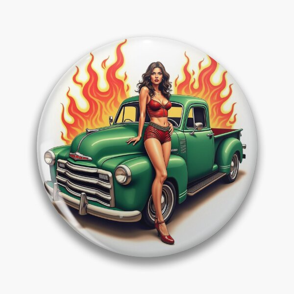 Item preview, Green truck girl designed and sold by Justnangel76.