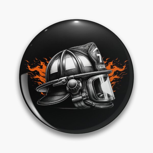 Artikelvorschau, Feuerwehrhelm entworfen und verkauft von pikeprints.