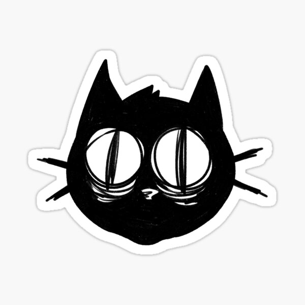 Item preview, Spooky cat designed and sold by l4b--c4t.