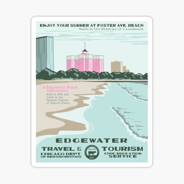 Item preview, Chicago Neighborhoods: Edgewater designed and sold by pdbjork.