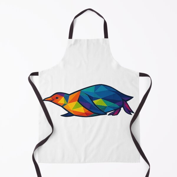 Item preview, Prismatic Penguin Sliding designed and sold by TheWonkyEaselCo.