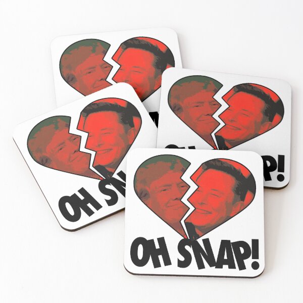 Item preview, Donald Trump Elon Musk Breakup designed and sold by thepixelgarden.