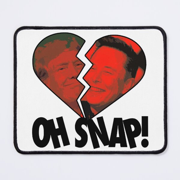 Item preview, Donald Trump Elon Musk Breakup designed and sold by thepixelgarden.