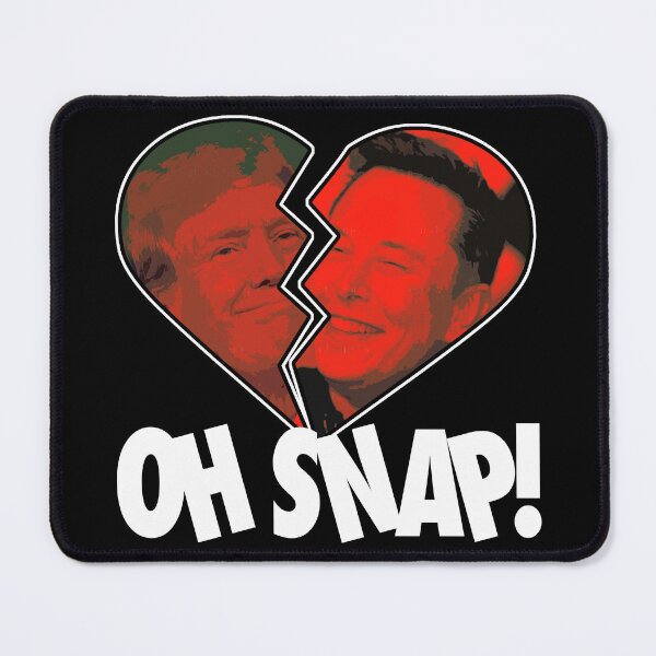 Item preview, Donald Trump Elon Musk Breakup designed and sold by thepixelgarden.