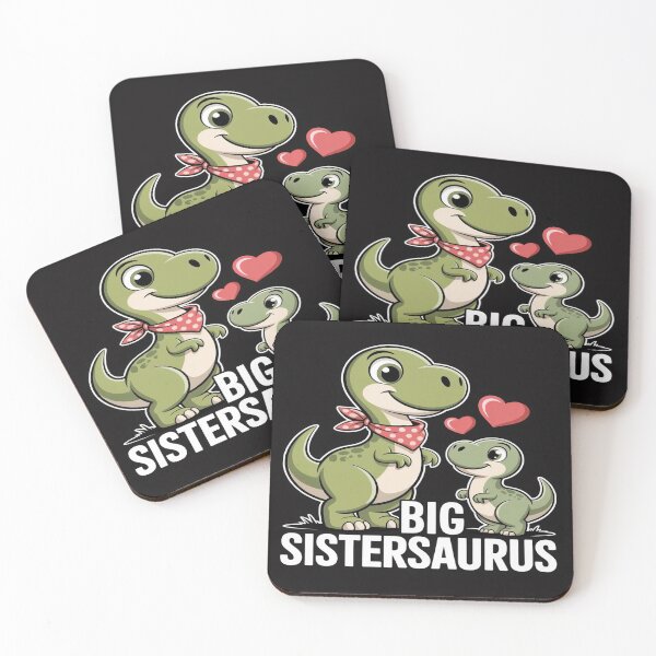 Item preview, Big Sistersaurus – Cute Dinosaur Sister Design designed and sold by Eva Kiseleva.