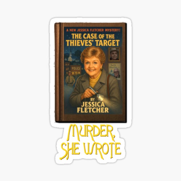 Vista previa del artículo con la obra «Se ha escrito un crimen: el nuevo libro de Jessica Fletcher», diseñado y vendido por ~ Th*mas ~.