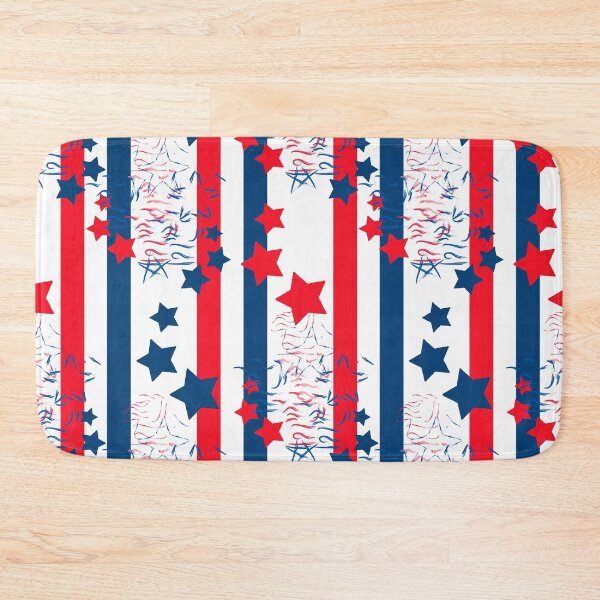 Item preview, Stipes Red White and Blue Stars Seamless Repeat designed and sold by Sharon Schwalbe.