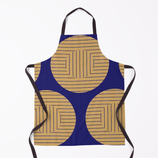 Item preview, Gold Medallions on Sapphire Blue designed and sold by PSCSCo.