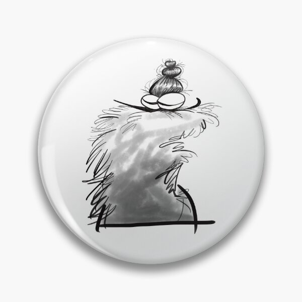 Item preview, Emu with Man Bun designed and sold by francescahelena.