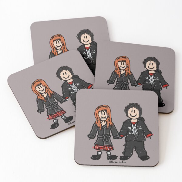 Item preview, Erin and Ian Stick Figures FD3 designed and sold by RoserinArt.