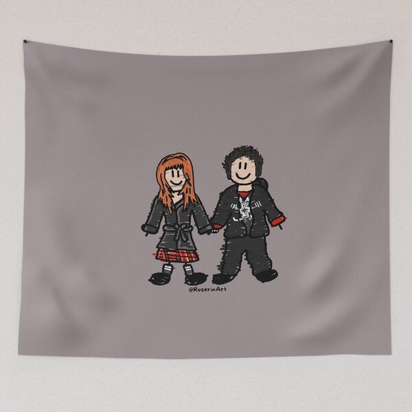 Item preview, Erin and Ian Stick Figures FD3 designed and sold by RoserinArt.