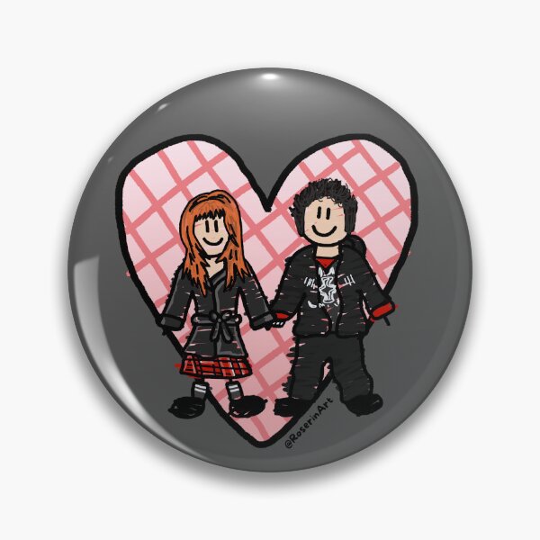 Item preview, Erin and Ian FD3 Heart Stick Figures designed and sold by RoserinArt.