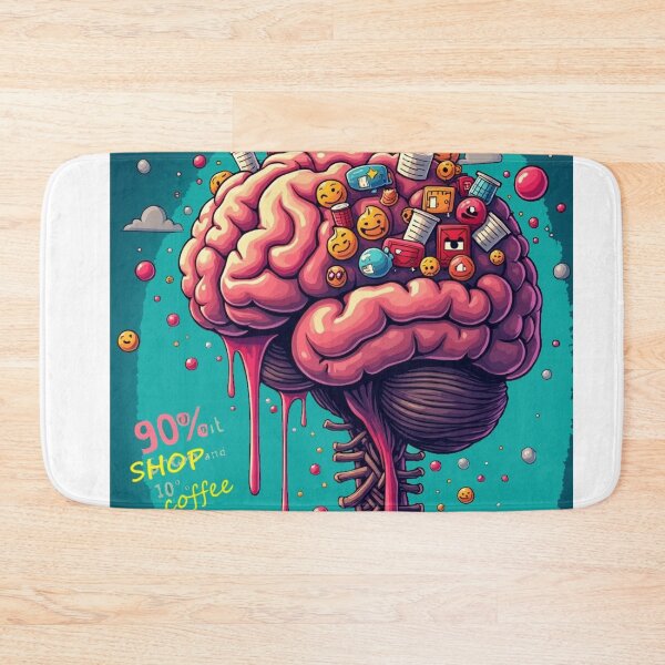 Item preview, My brain is 90% ... and 10% ... designed and sold by 1R6V.