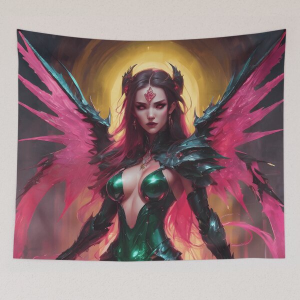 Item preview, Cyberpunk Angel Centra Harakiri designed and sold by NoraRoseArts.