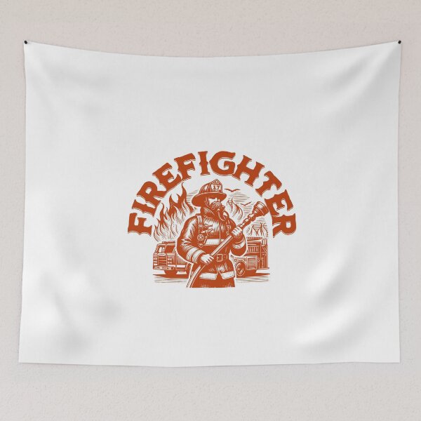 Item preview, Firefighter  designed and sold by pikeprints.
